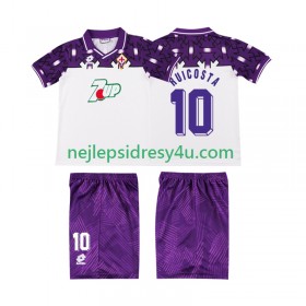 Fotbalový Dres ACF Fiorentina RUI COSTA 10 1992 1993 Retro Dětské Venkovní